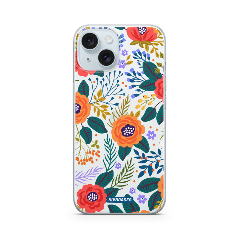 Summer Blooms - iPhone 15