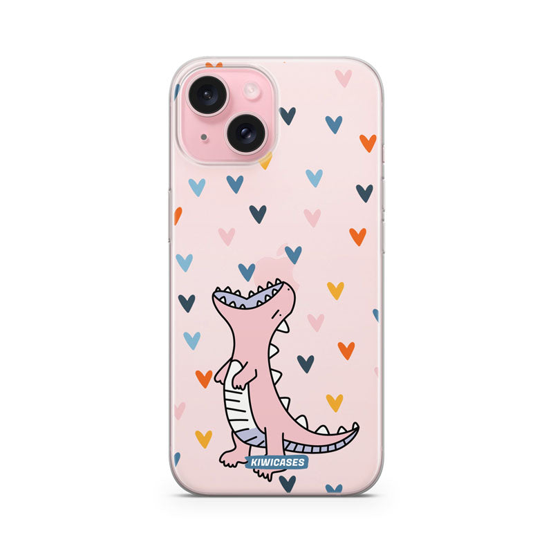 Dinosaur Hearts - iPhone 15