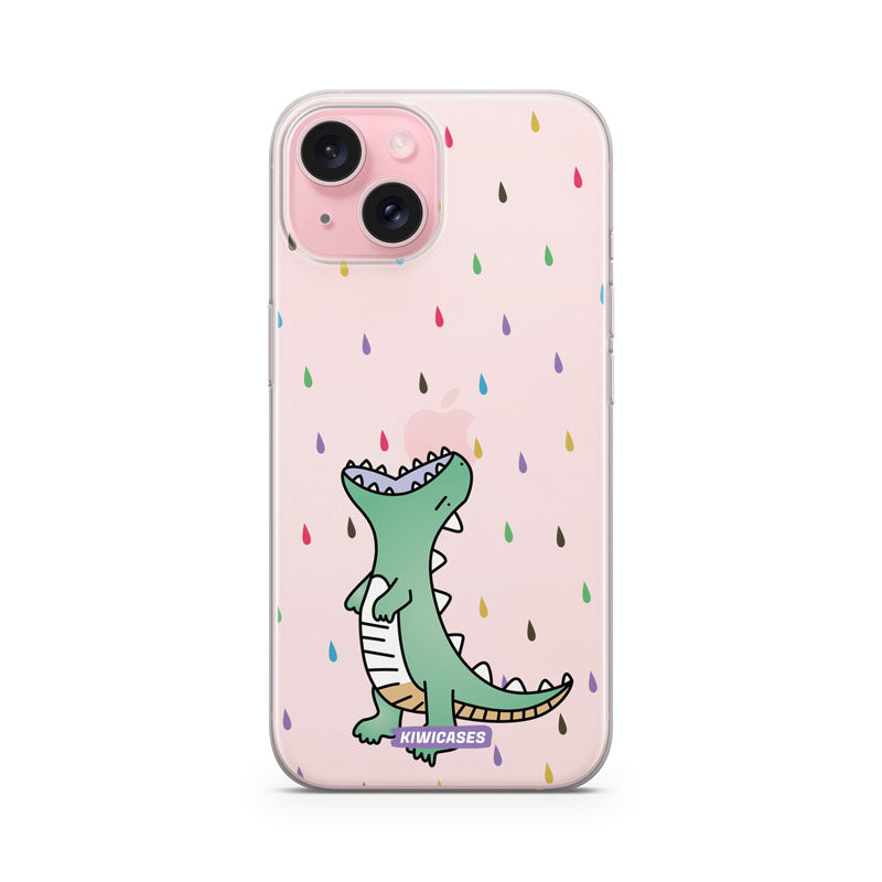 Dinosaur Rain - iPhone 15
