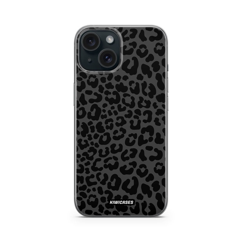 Grey Leopard - iPhone 15