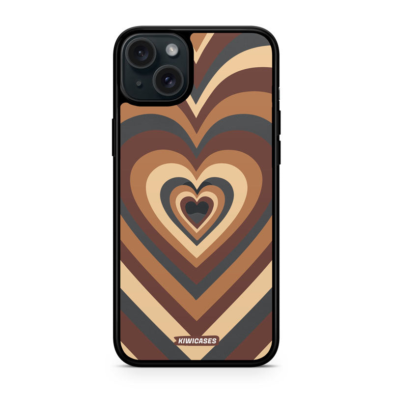 Latte Hearts - iPhone 15 Plus