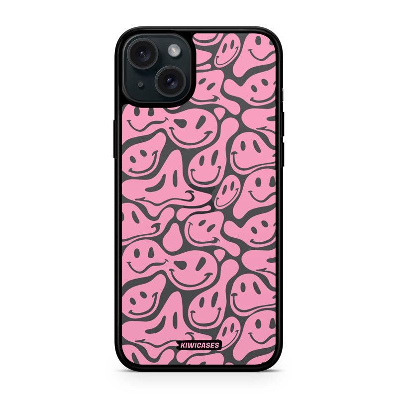 Pink Acid Face - iPhone 15 Plus