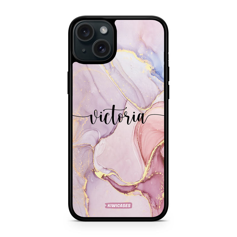 Lilac Watercolour - iPhone 15 Plus - Custom