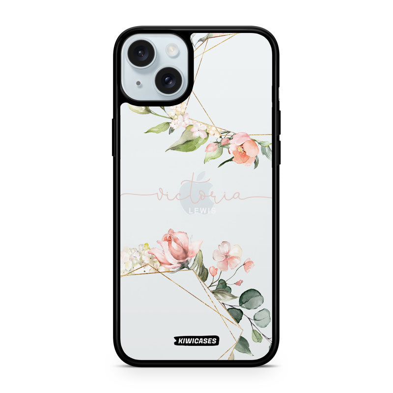 Floral Garland - iPhone 15 Plus - Custom