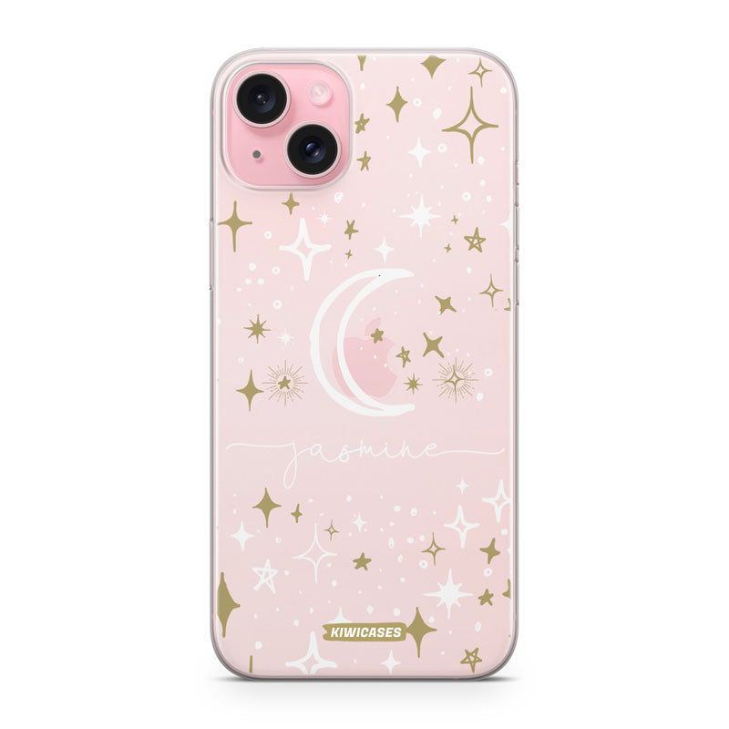 Moon and Stars - iPhone 15 Plus - Custom