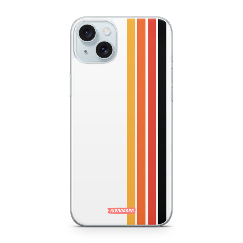 Retro Stripes - iPhone 15 Plus