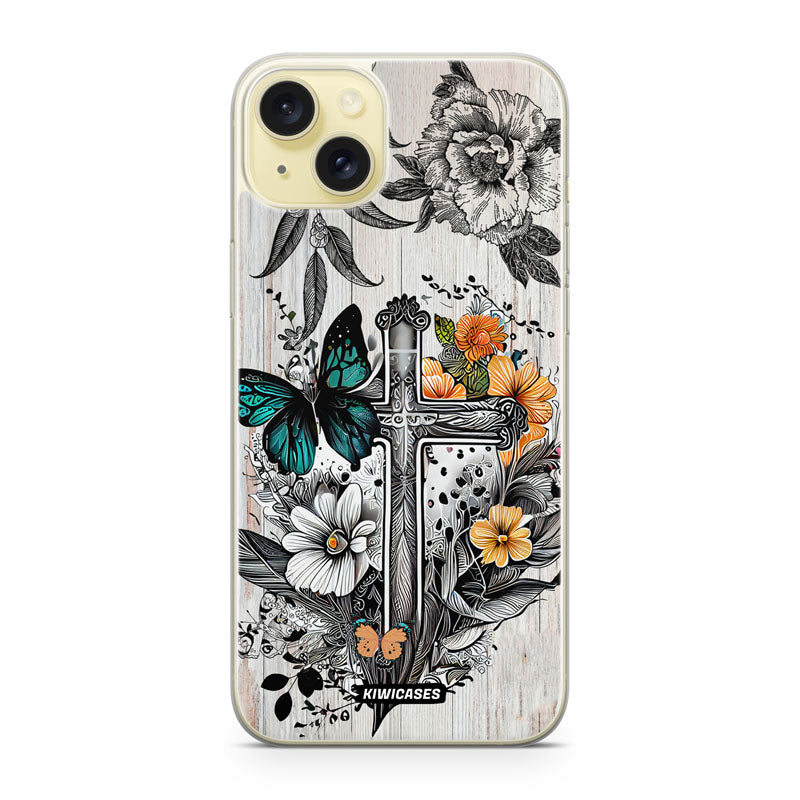 Butterfly Cross - iPhone 15 Plus