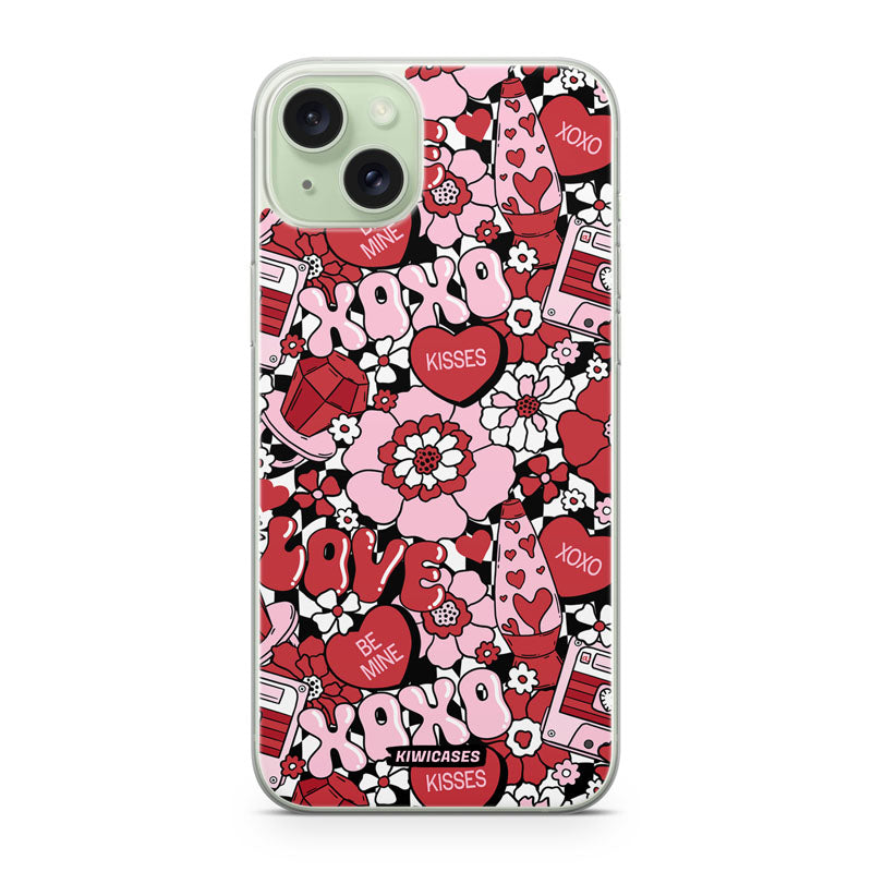 Groovy Valentine - iPhone 15 Plus
