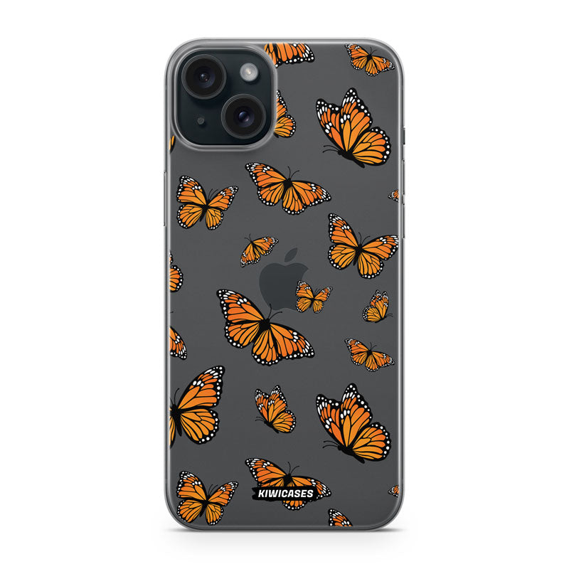 Monarch Butterflies - iPhone 15 Plus