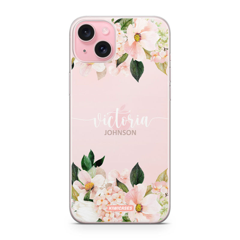 Blooming Roses - iPhone 15 Plus - Custom