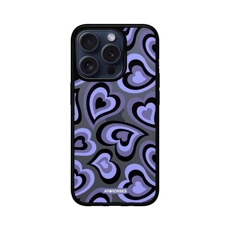 Purple Hearts - iPhone 15 Pro