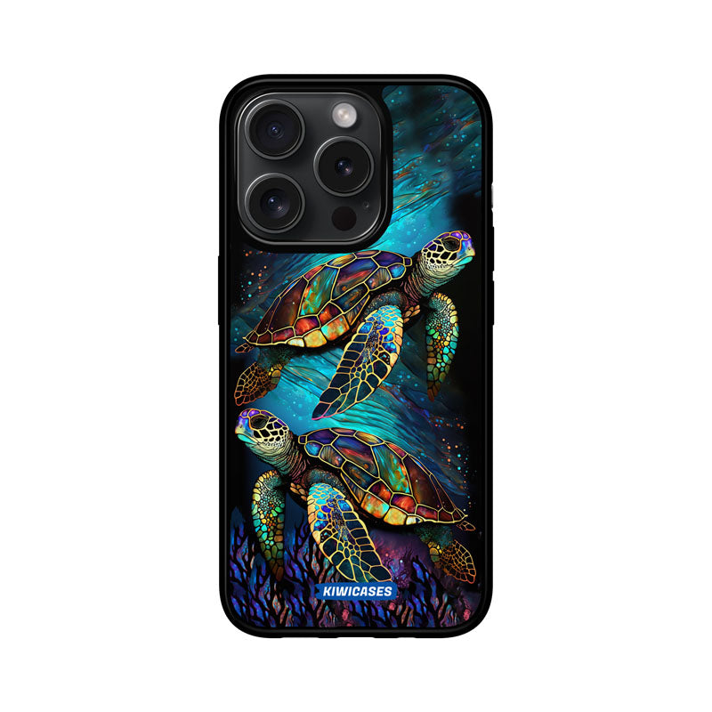 Turtles at Sea - iPhone 15 Pro