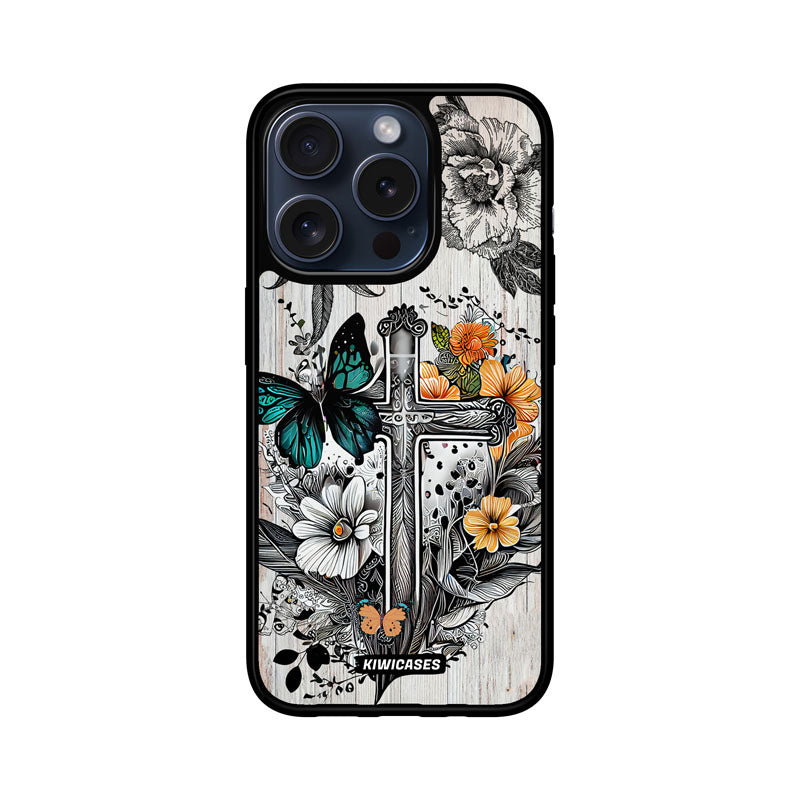 Butterfly Cross - iPhone 15 Pro