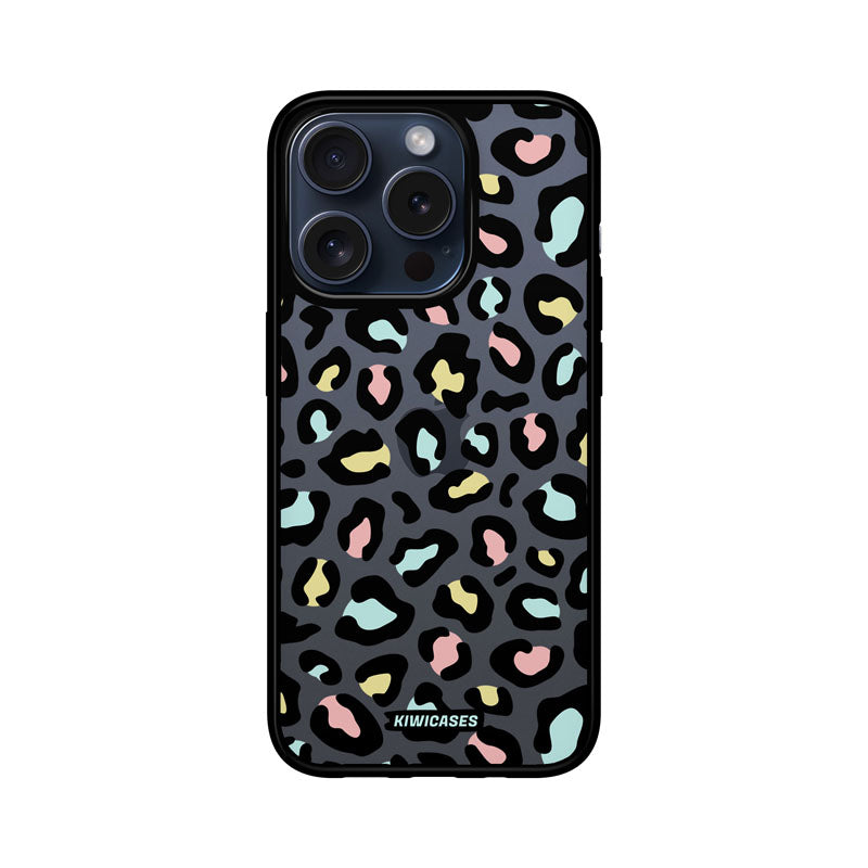 Pastel Leopard - iPhone 15 Pro