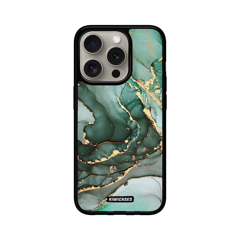 Emerald Hues - iPhone 15 Pro