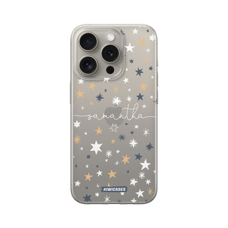 Starry Night White - iPhone 15 Pro - Custom