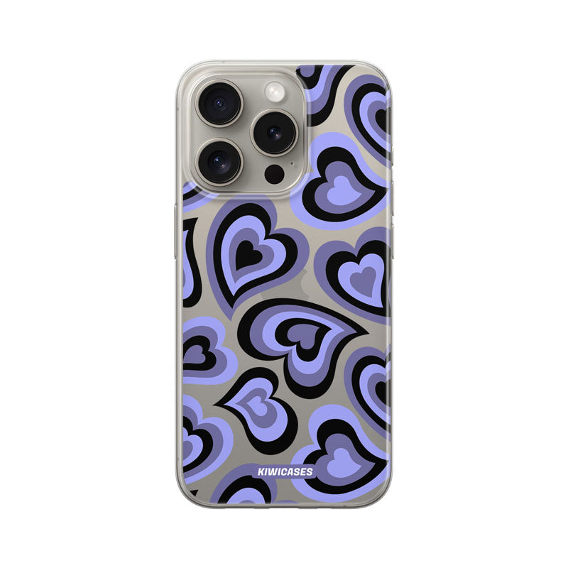 Purple Hearts - iPhone 15 Pro