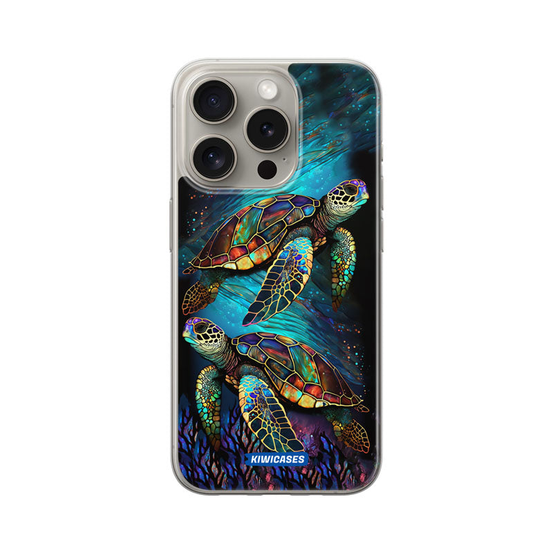 Turtles at Sea - iPhone 15 Pro