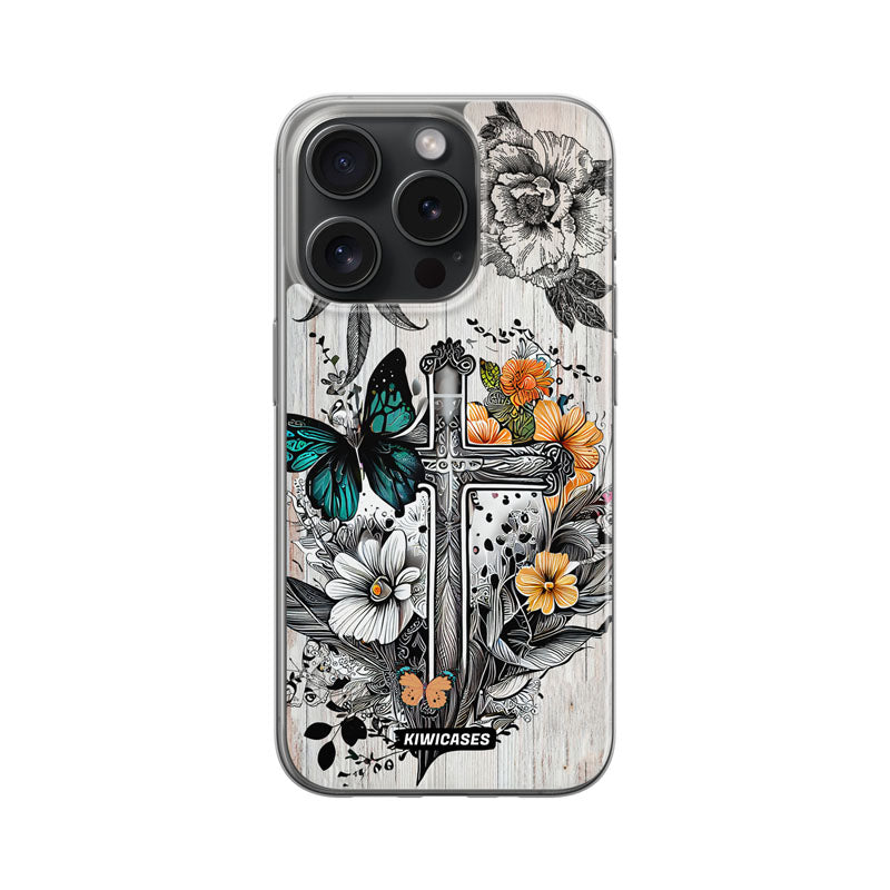 Butterfly Cross - iPhone 15 Pro