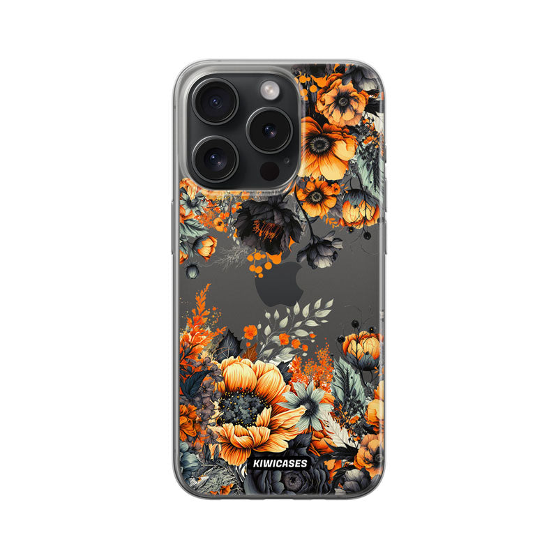 Halloween Florals - iPhone 15 Pro