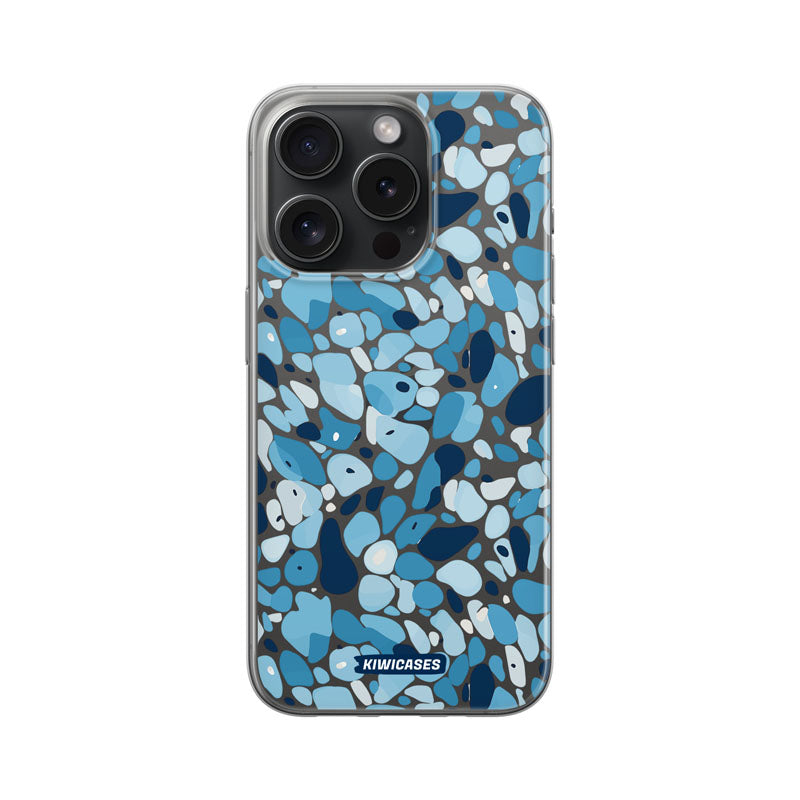 Blue Terrazzo - iPhone 15 Pro