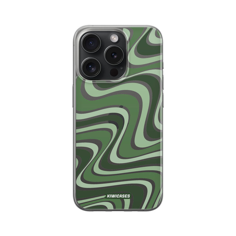 Wavey Green - iPhone 15 Pro