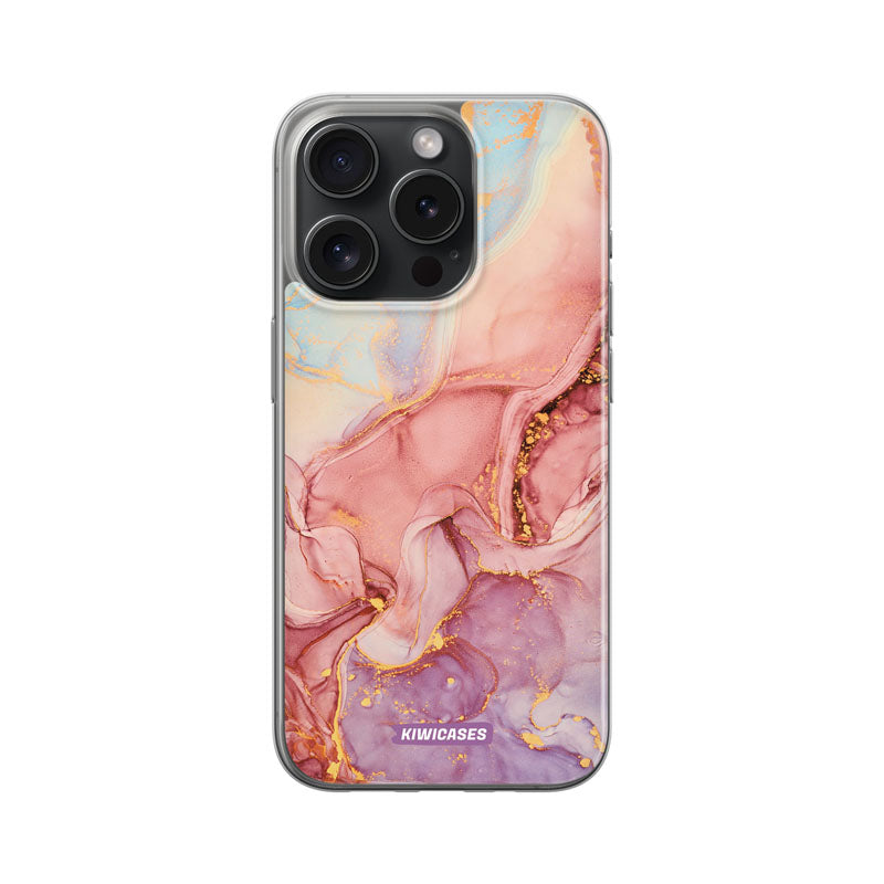 Pastel Marble - iPhone 15 Pro