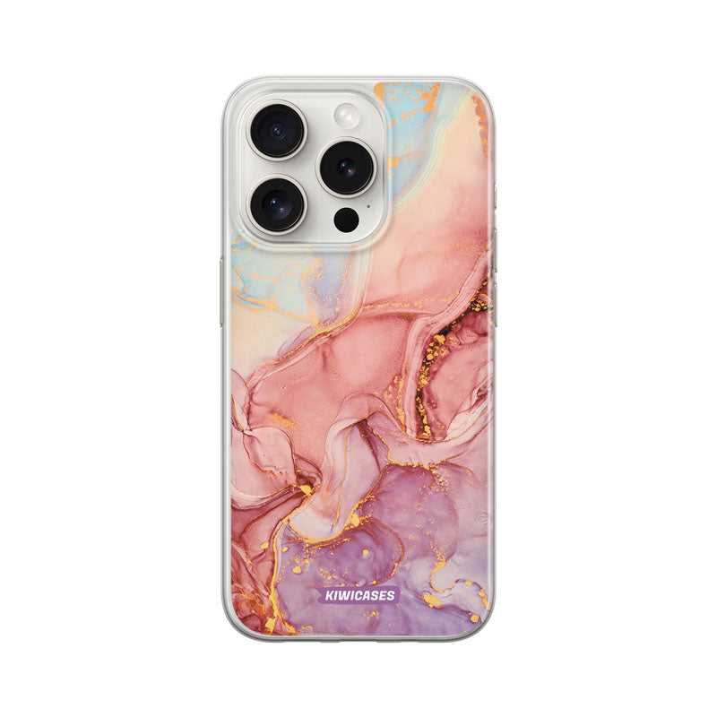 Pastel Marble - iPhone 15 Pro