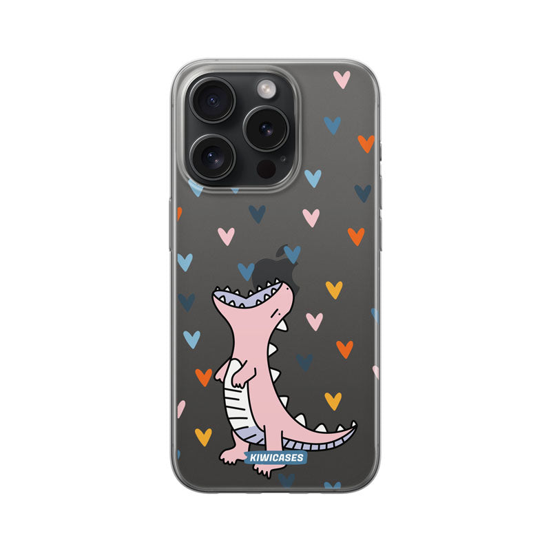 Dinosaur Hearts - iPhone 15 Pro