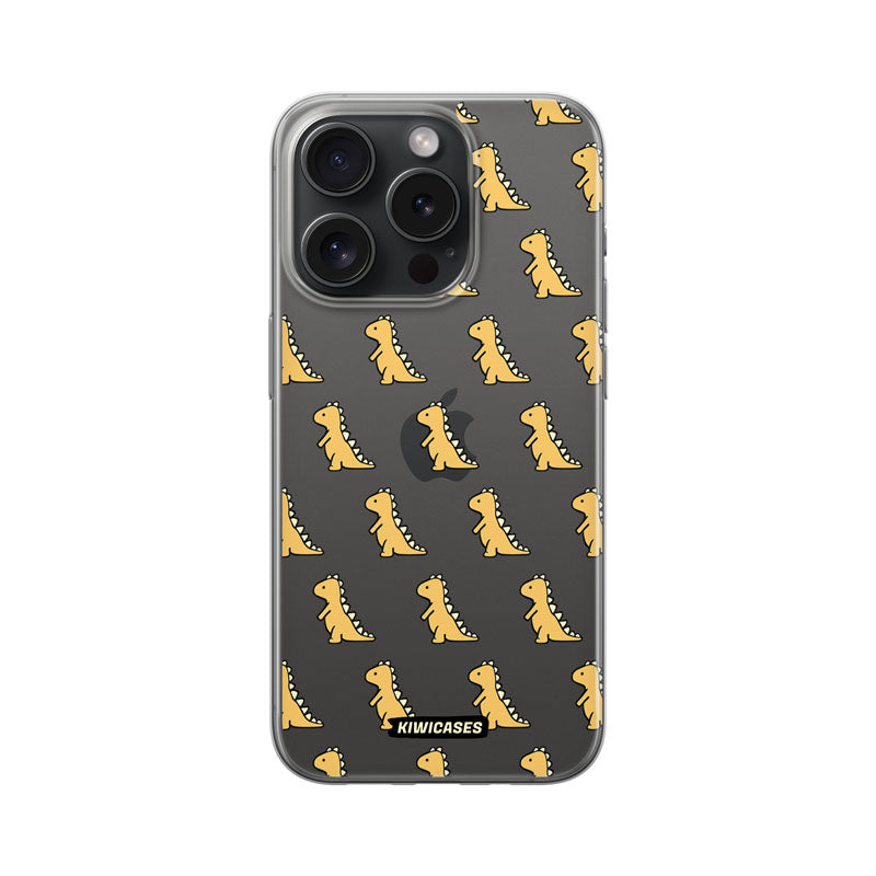 Yellow Dinosaurs - iPhone 15 Pro