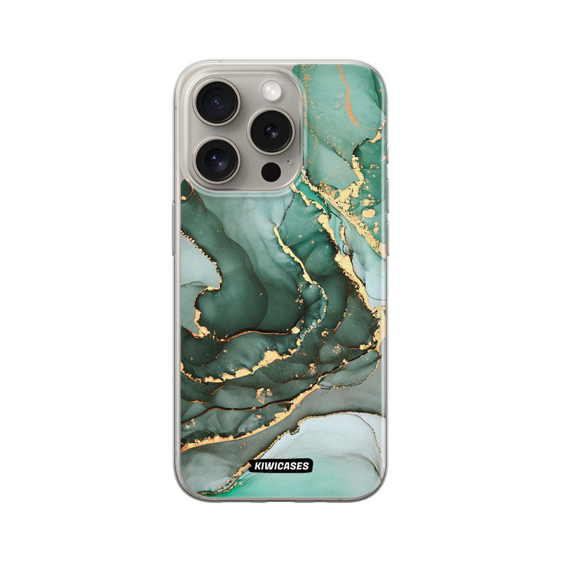 Emerald Hues - iPhone 15 Pro