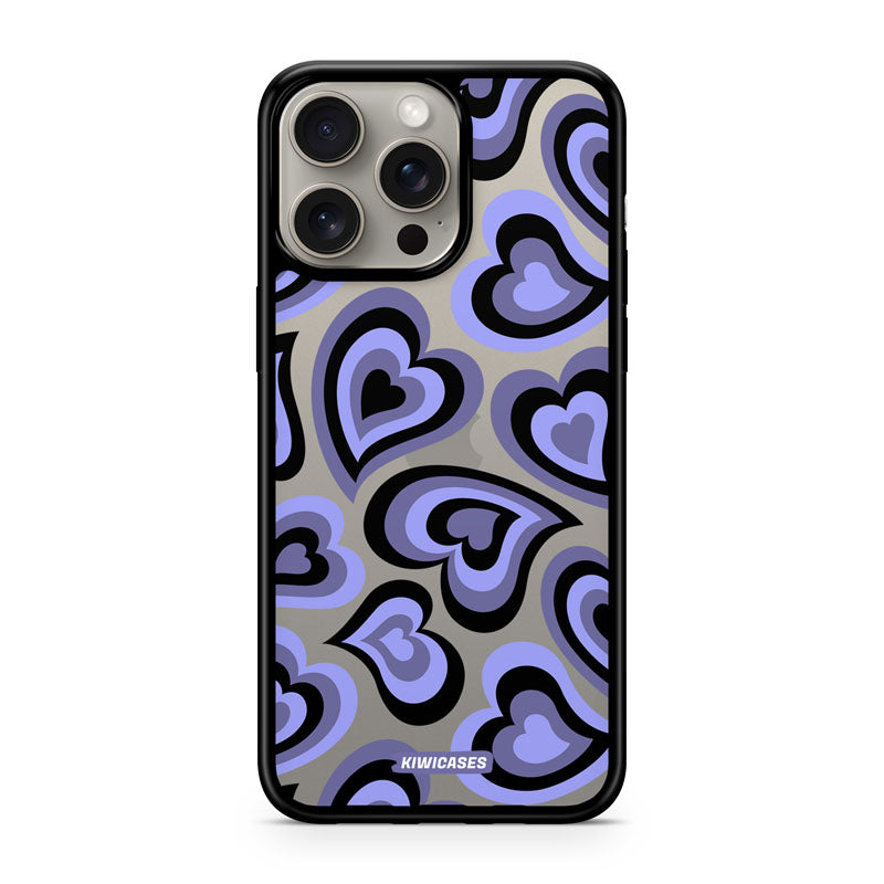 Purple Hearts - iPhone 15 Pro Max