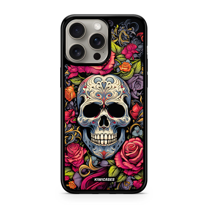 Floral Skull - iPhone 15 Pro Max