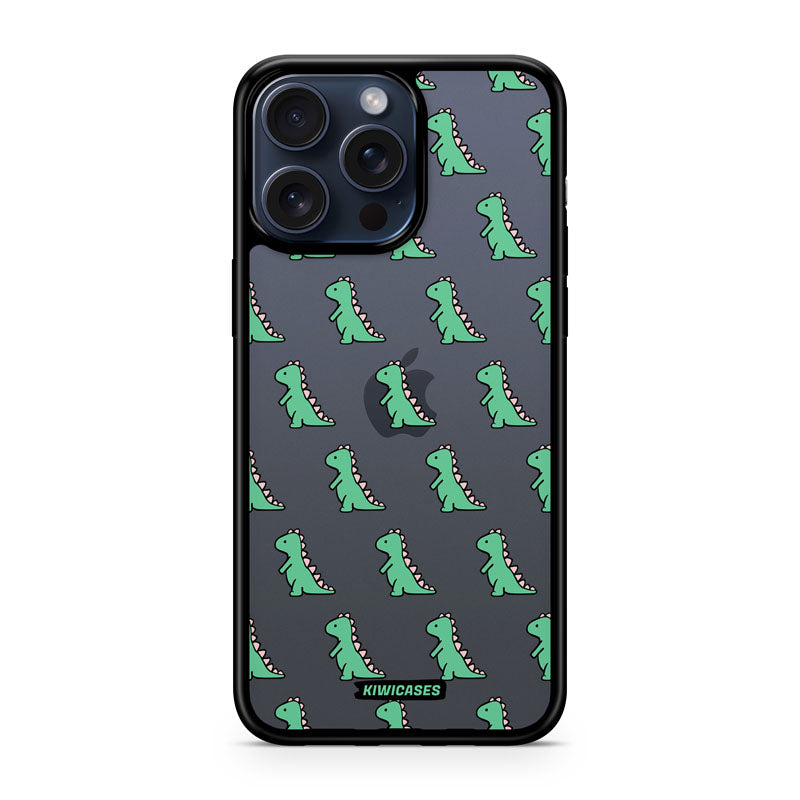 Green Dinosaurs - iPhone 15 Pro Max