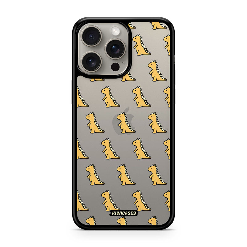 Yellow Dinosaurs - iPhone 15 Pro Max