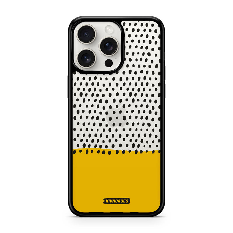 Polka Yellow - iPhone 15 Pro Max