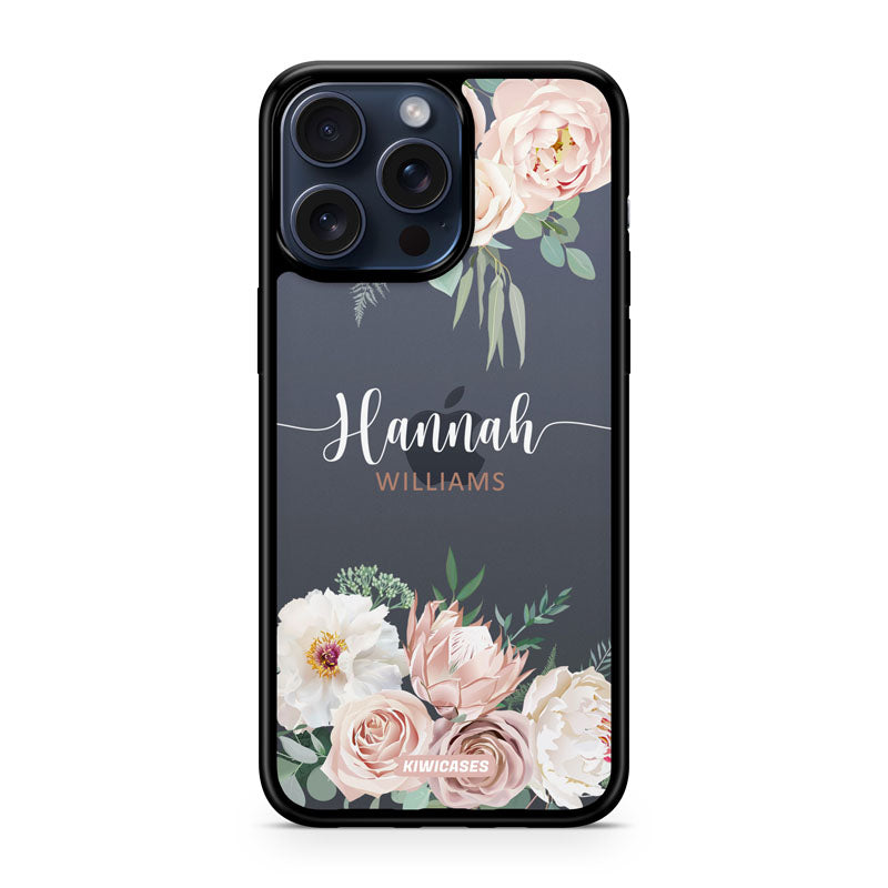 Dusty Pink Florals - iPhone 15 Pro Max - Custom