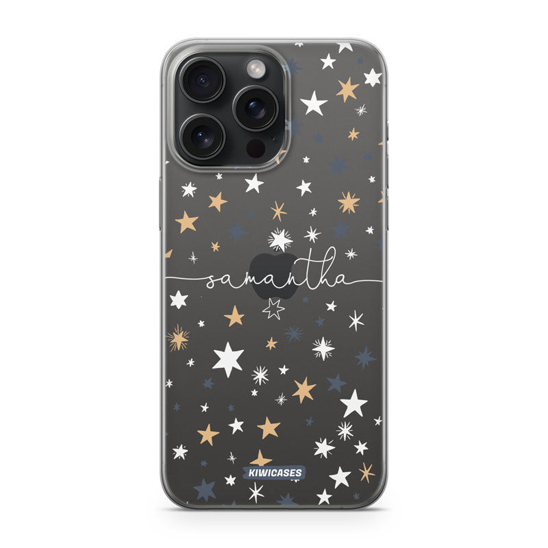 Starry Night White - iPhone 15 Pro Max - Custom