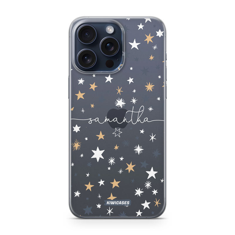 Starry Night White - iPhone 15 Pro Max - Custom