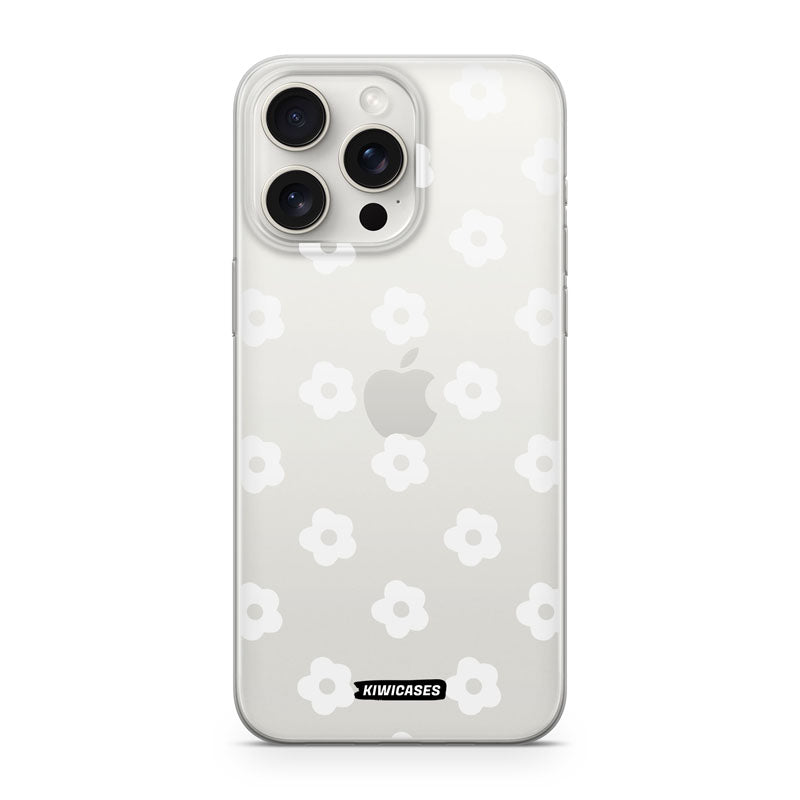 White Daisies - iPhone 15 Pro Max