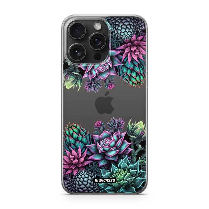 Neon Succulent - iPhone 15 Pro Max
