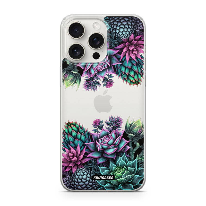Neon Succulent - iPhone 15 Pro Max