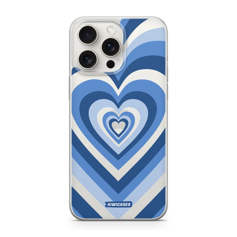 Blue Hearts - iPhone 15 Pro Max