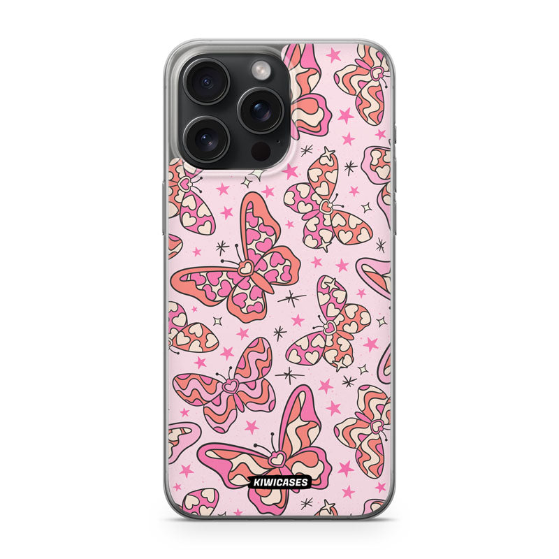 Groovy Butterflies - iPhone 15 Pro Max