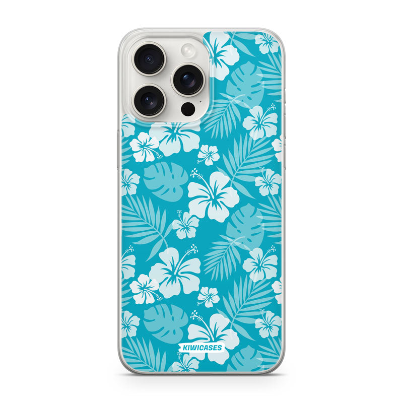 Hibiscus Blue - iPhone 15 Pro Max
