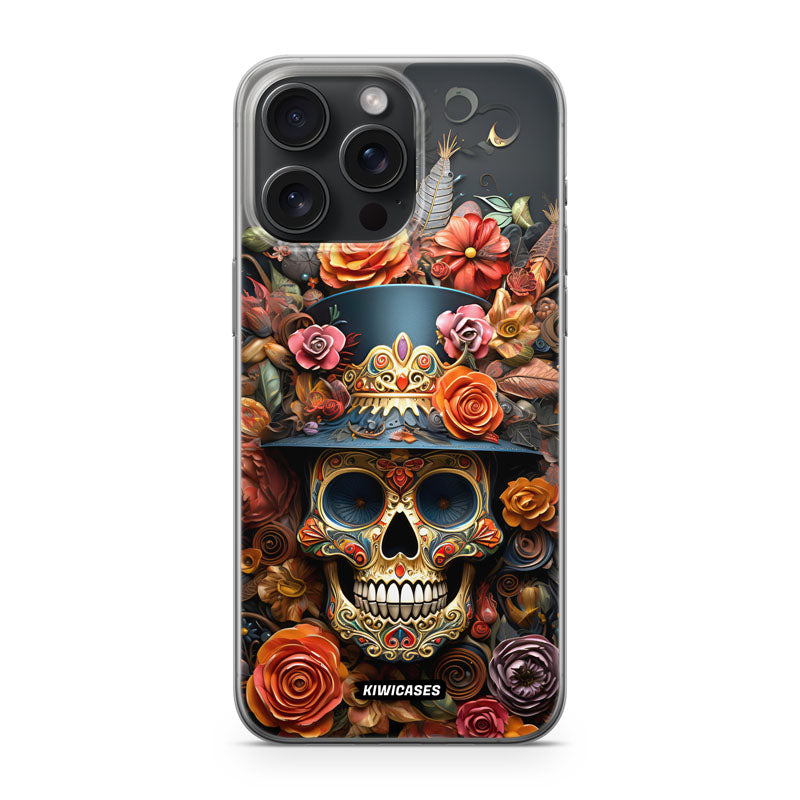 Top Hat Skull - iPhone 15 Pro Max