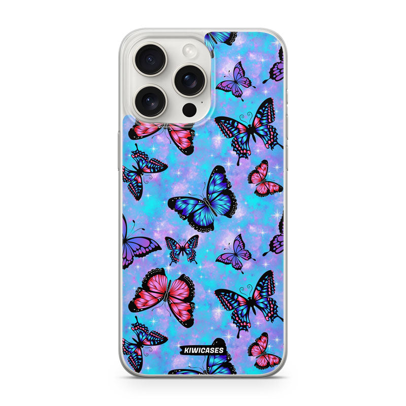 Starry Butterflies - iPhone 15 Pro Max