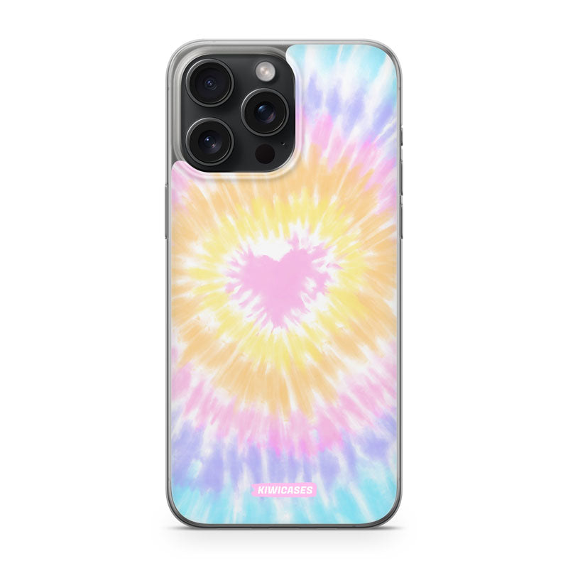 Tie Dye Hearts - iPhone 15 Pro Max