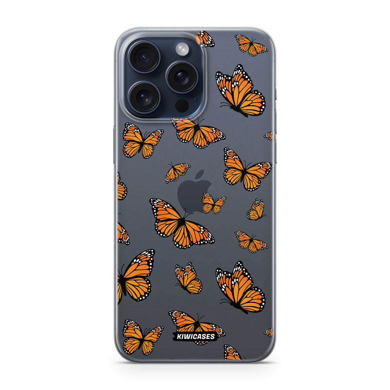Monarch Butterflies - iPhone 15 Pro Max