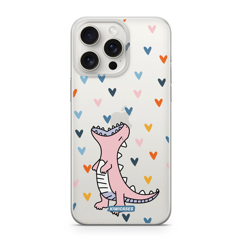 Dinosaur Hearts - iPhone 15 Pro Max